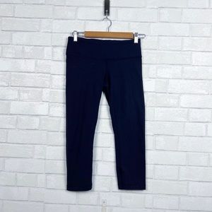 Lululemon athletica Navy Cropped Leggings